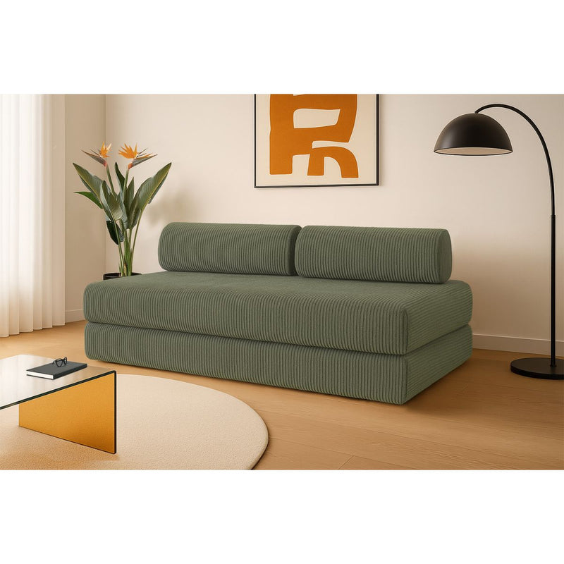 Canapé Droit Lincoln - 3 Places - Velours Côtelé