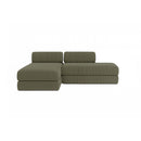 Canapé D'Angle Lincoln - 5 Places - Velours Côtelé