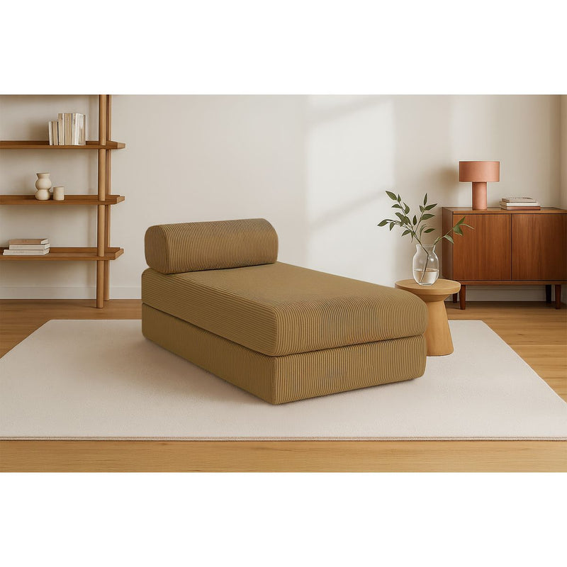 Méridienne Lincoln - 3 Places - Velours Côtelé