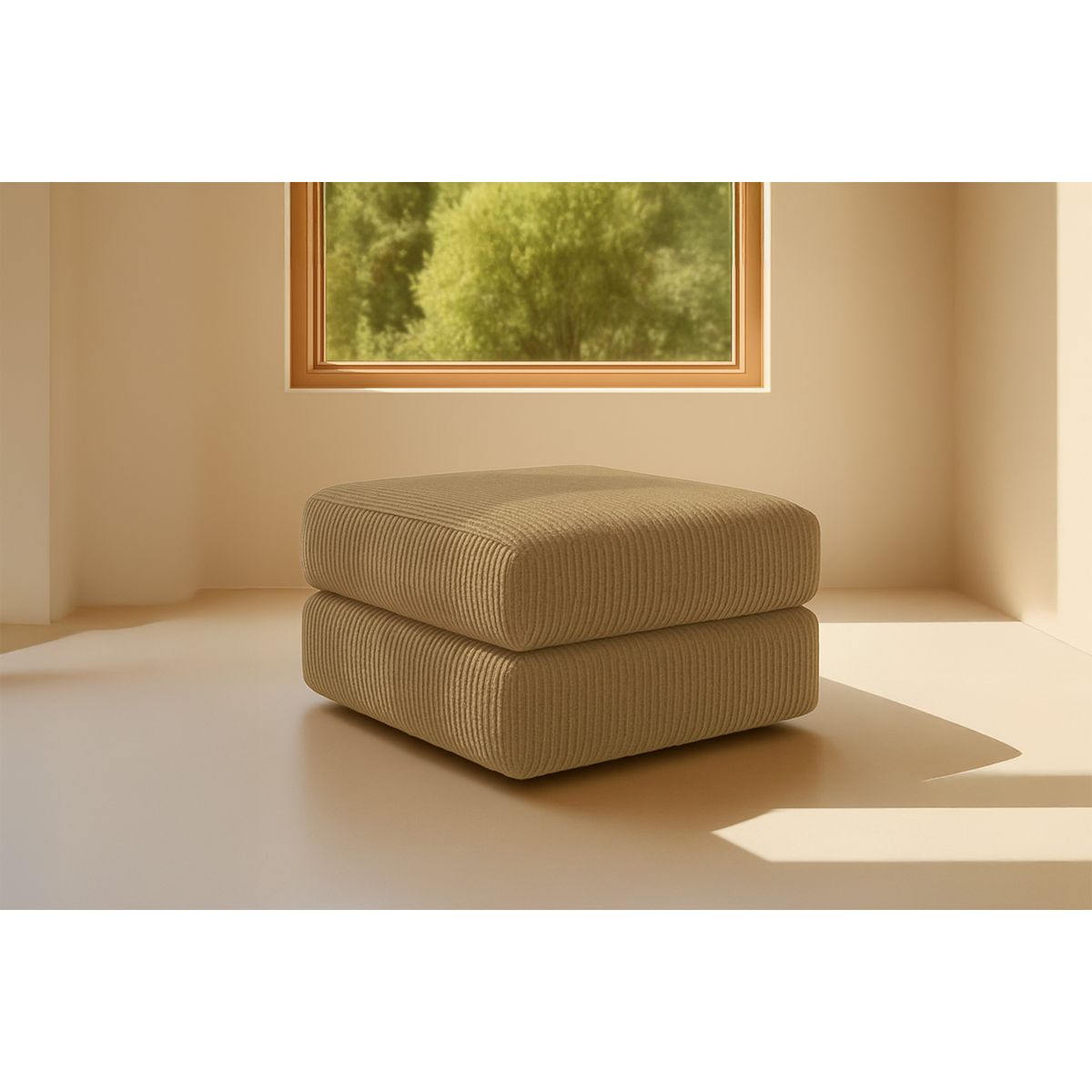 Pouf Lincoln - Velours Côtelé