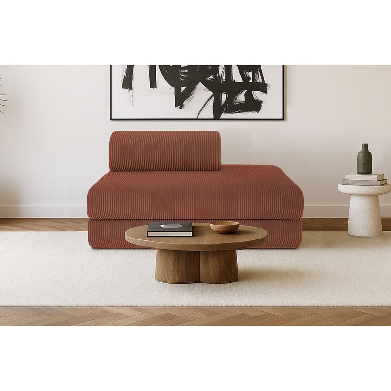 Canapé Droit Lincoln - 2 Places - Velours Côtelé