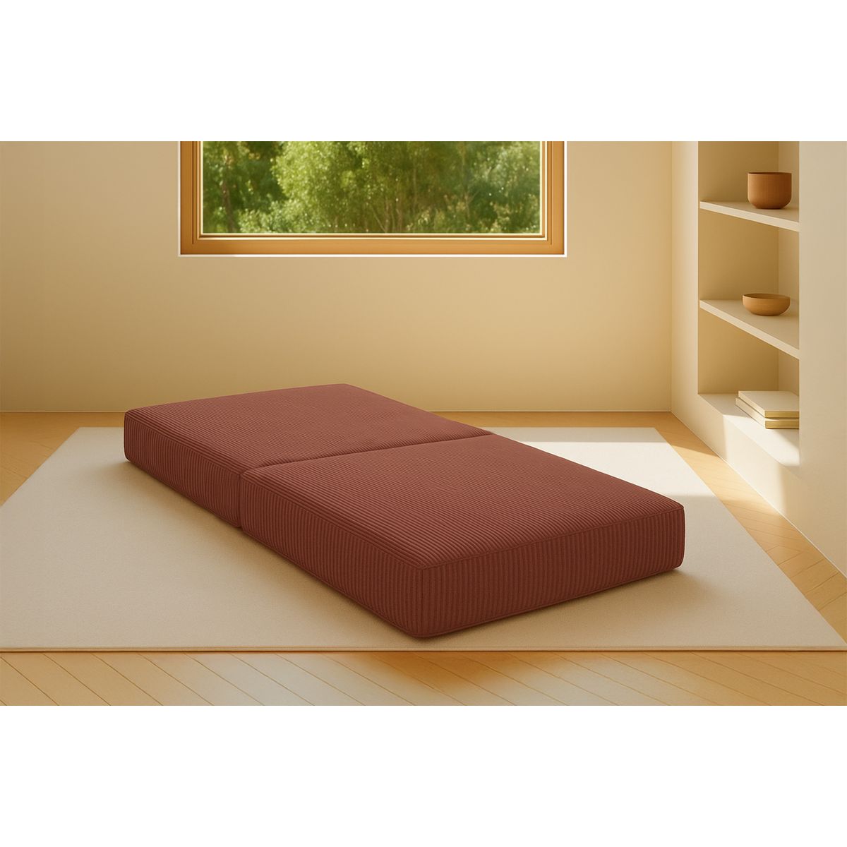 Pouf Lincoln - Velours Côtelé