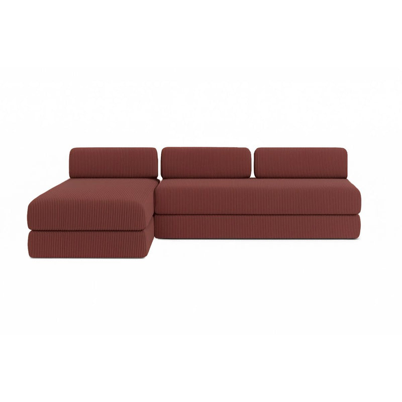 Canapé D'Angle Lincoln - 6 Places - Velours Côtelé
