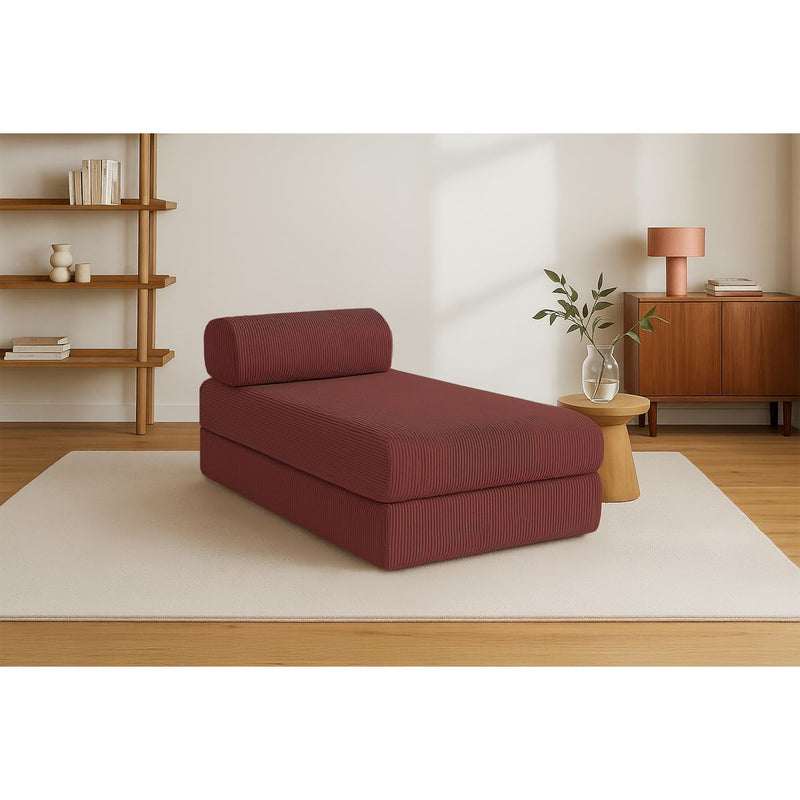 Méridienne Lincoln - 3 Places - Velours Côtelé