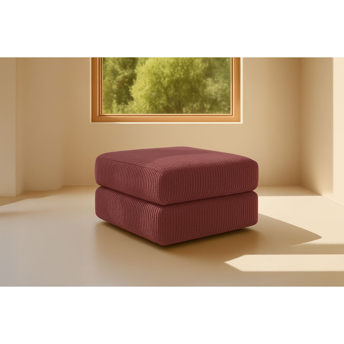 Pouf Lincoln - Velours Côtelé