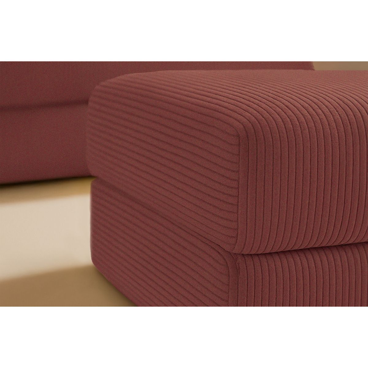 Pouf Lincoln - Velours Côtelé