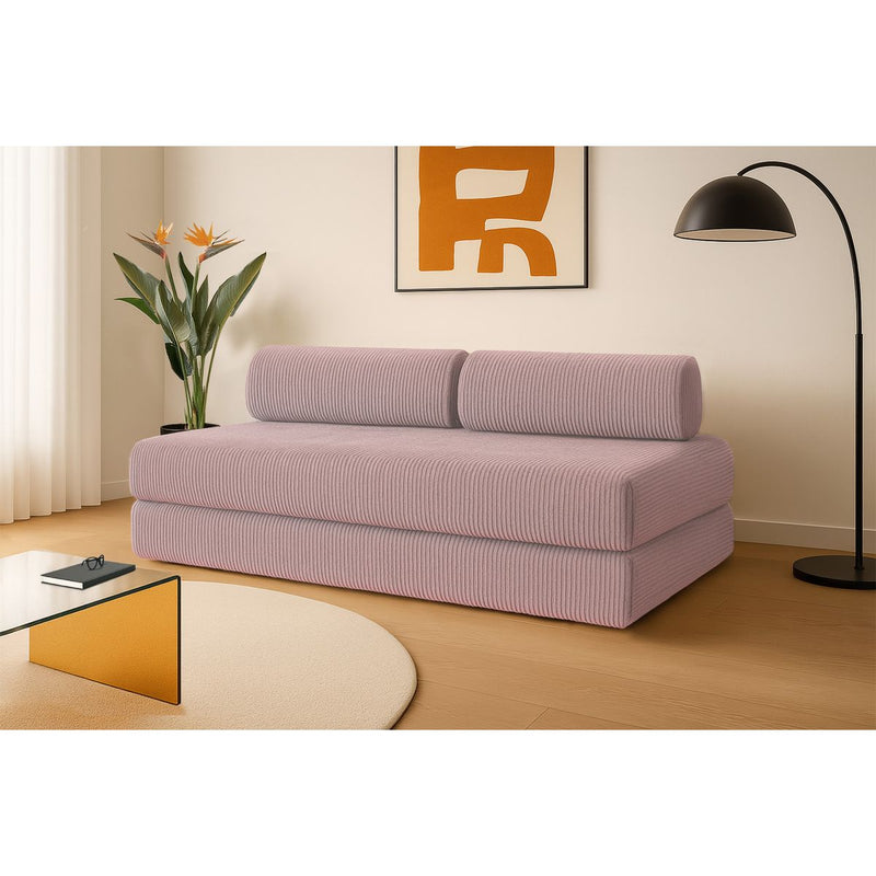 Canapé Droit Lincoln - 3 Places - Velours Côtelé