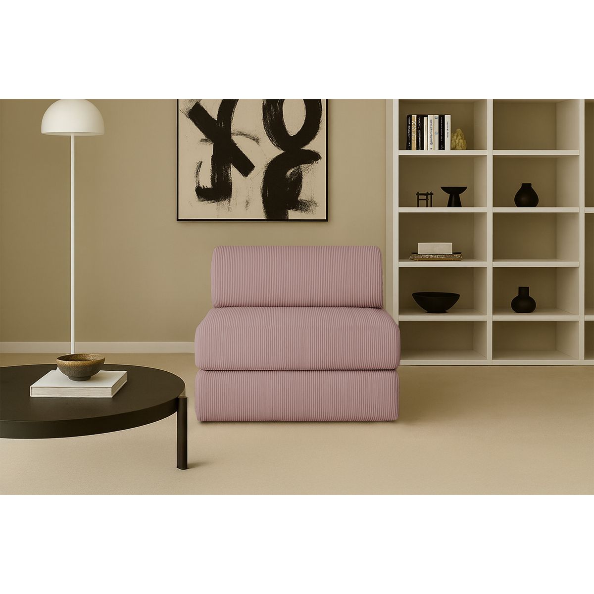Fauteuil Lincoln - Velours Côtelé