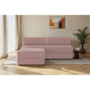 Canapé D'Angle Lincoln - 4 Places - Velours Côtelé