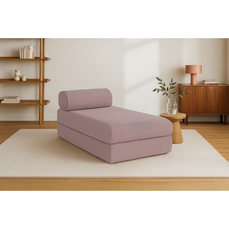 Méridienne Lincoln - 3 Places - Velours Côtelé