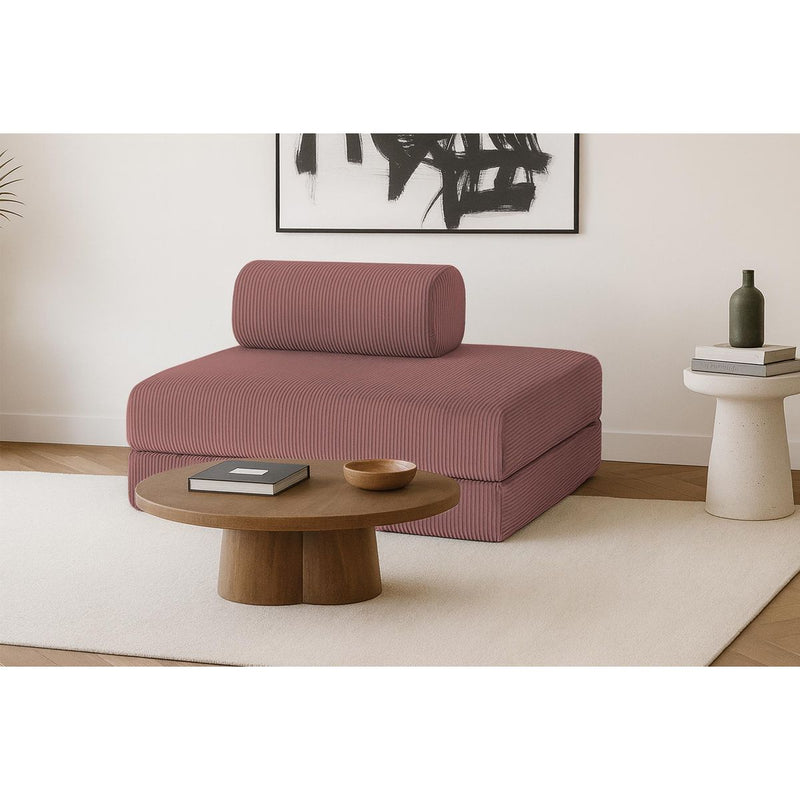 Canapé Droit Lincoln - 2 Places - Velours Côtelé