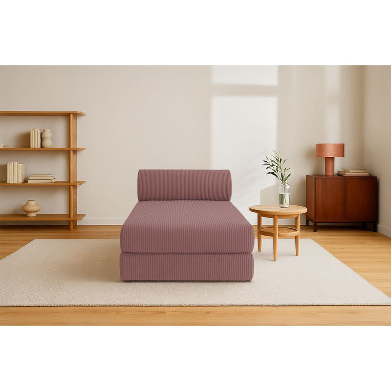 Méridienne Lincoln - 3 Places - Velours Côtelé