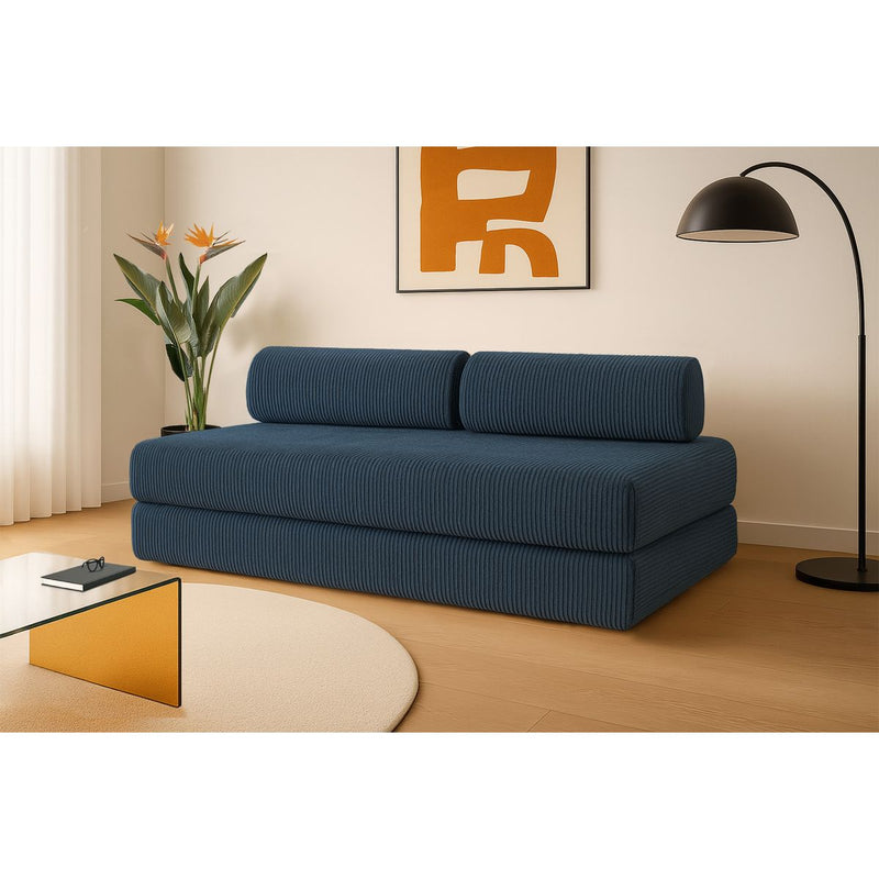 Canapé Droit Lincoln - 3 Places - Velours Côtelé