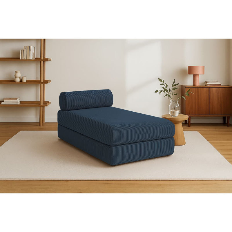 Méridienne Lincoln - 3 Places - Velours Côtelé