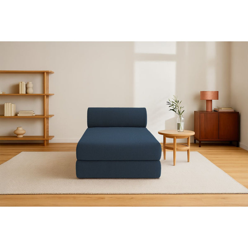 Méridienne Lincoln - 3 Places - Velours Côtelé