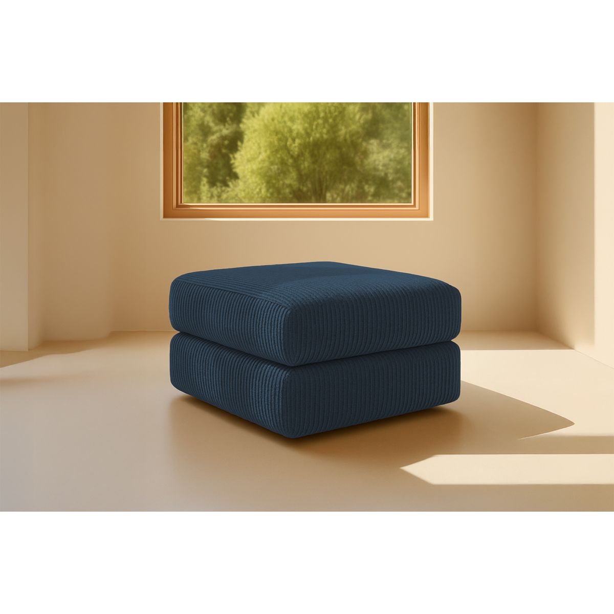 Pouf Lincoln - Velours Côtelé