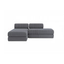 Canapé D'Angle Lincoln - 5 Places - Velours Côtelé