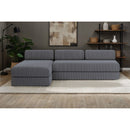 Canapé D'Angle Lincoln - 6 Places - Velours Côtelé