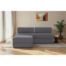 Canapé D'Angle Lincoln - 4 Places - Velours Côtelé