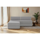 Canapé D'Angle Lincoln - 4 Places - Velours Côtelé