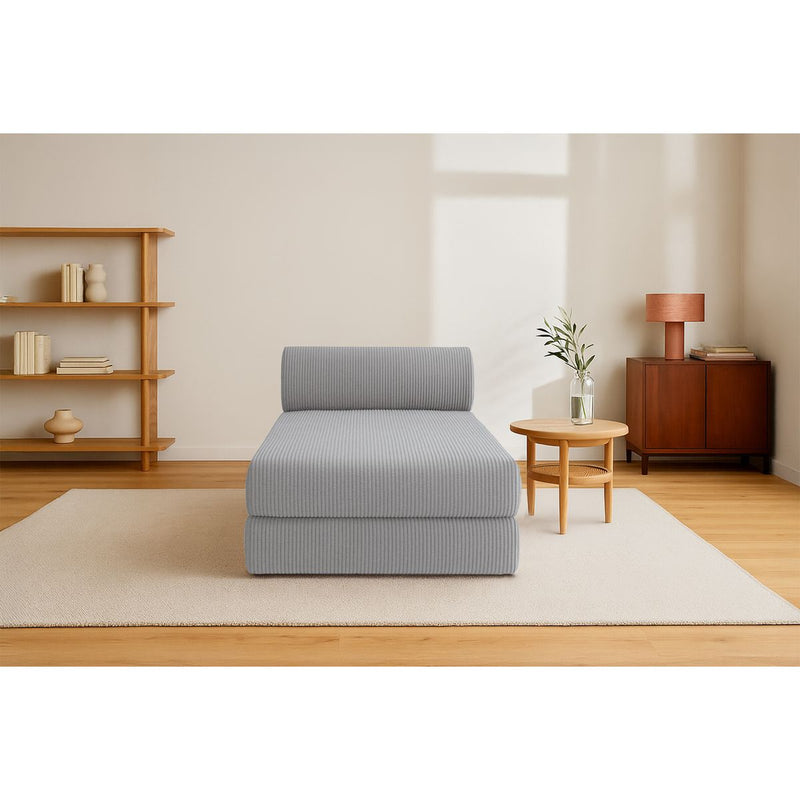 Méridienne Lincoln - 3 Places - Velours Côtelé