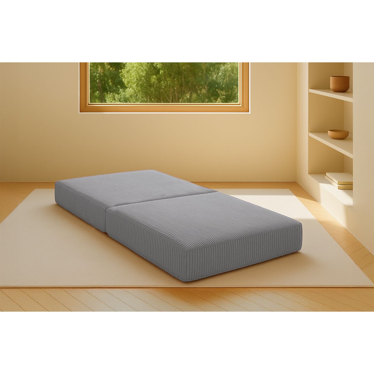 Pouf Lincoln - Velours Côtelé
