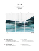 Fresque Linea - Azzuro