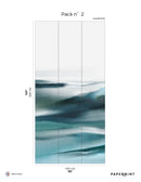 Fresque Linea - Azzuro