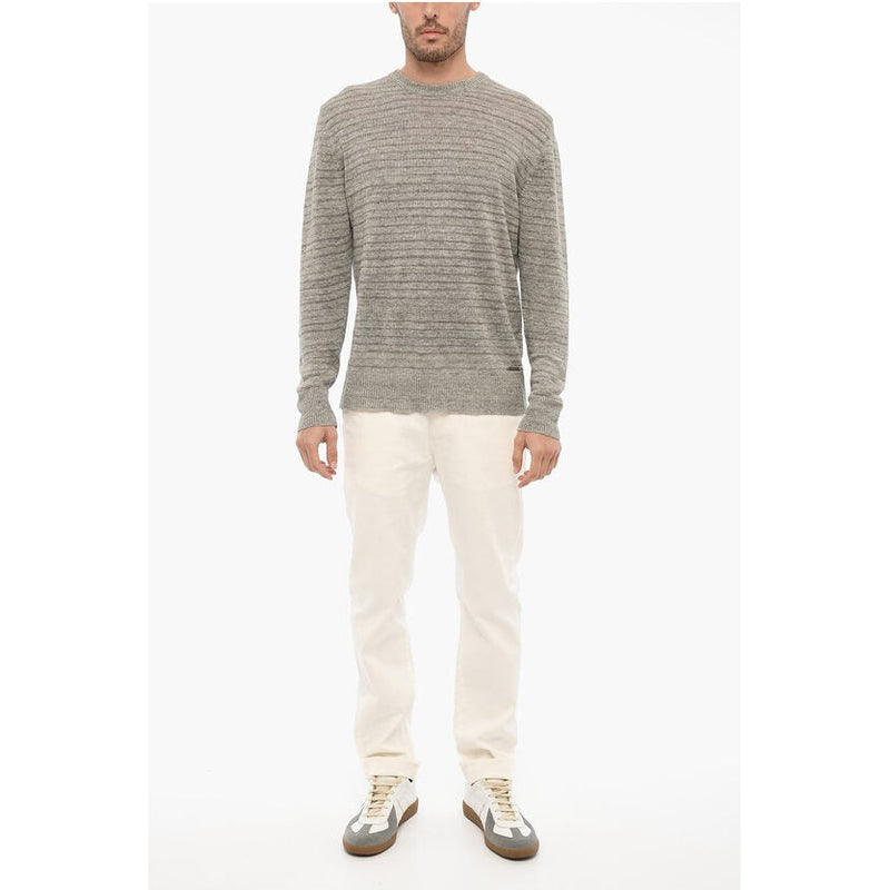 Pull Linen Crew-Neck