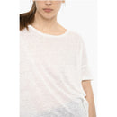 Linen Crew-Neck T-Shirt