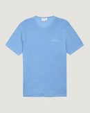 linen villiers t-shirt 'tutto bene'#color_school-blue