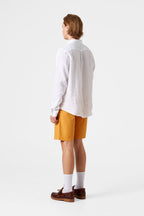 Chemise Linen Plain White