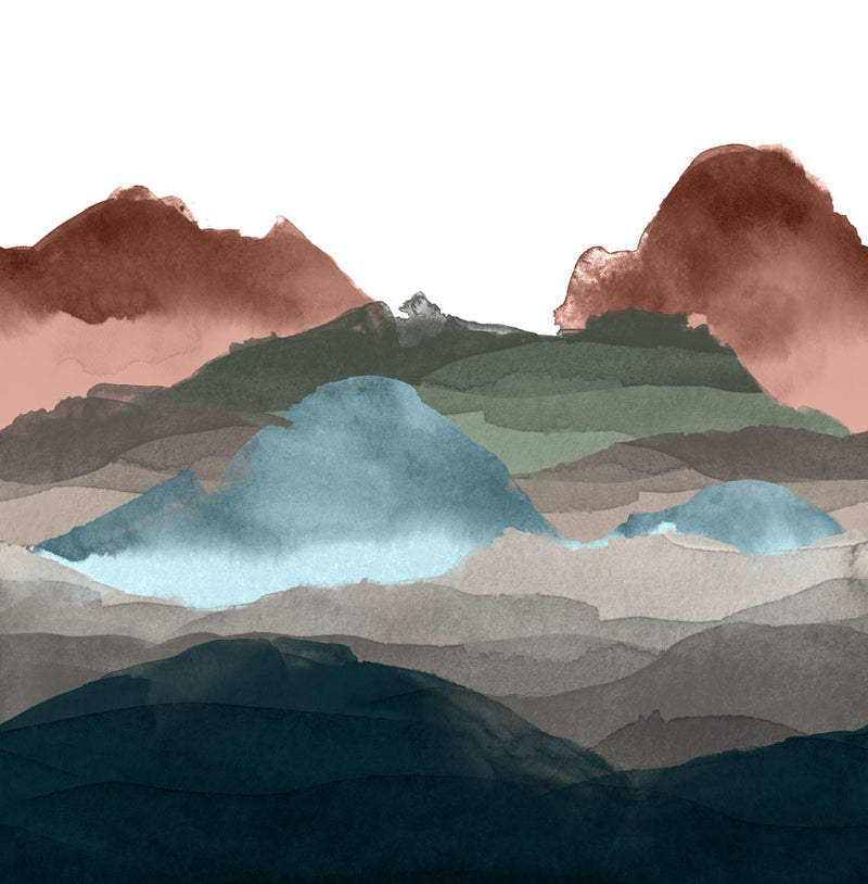 Fresque Line Water - Ombre