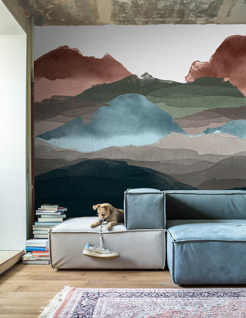 Fresque Line Water - Ombre