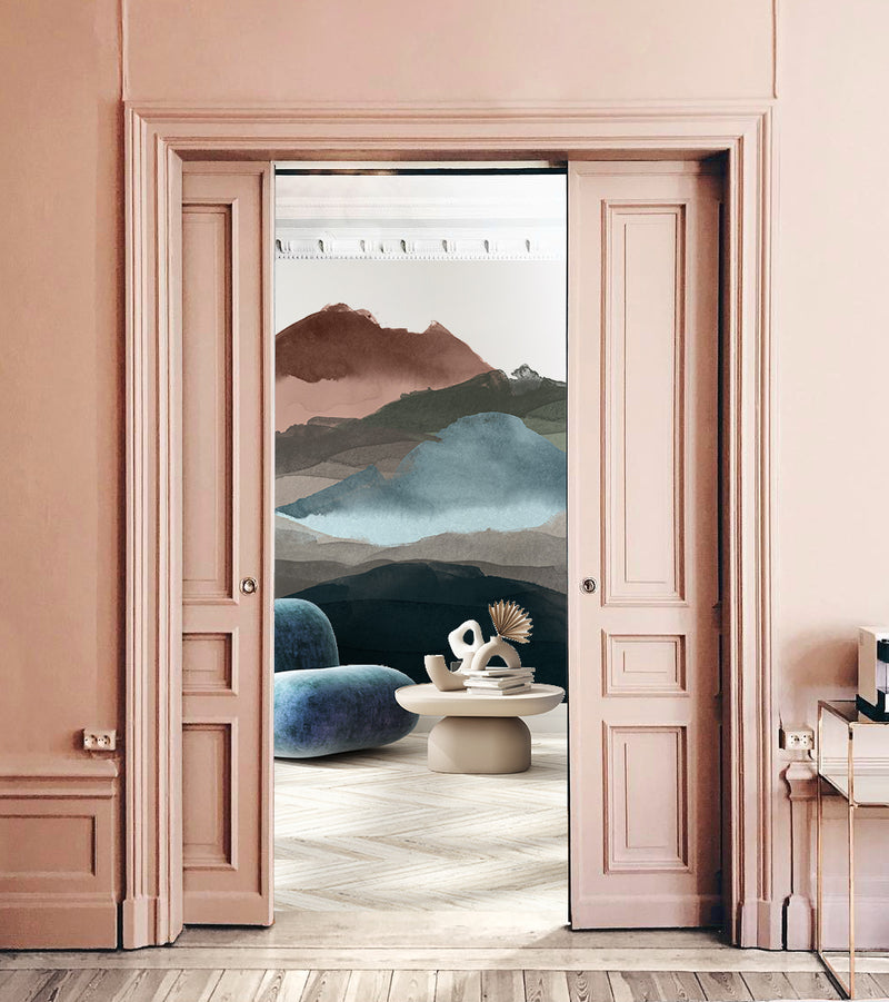 Fresque Line Water - Ombre