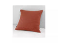 Gaia - Federa - Doppia Garza Di Cotone - Terracotta