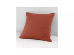 Gaia - Funda de almohada - Doble gasa de algodón - Terracota