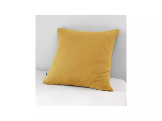 Gaia - Funda de almohada - Doble gasa de algodón - Azafrán
