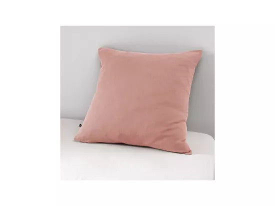 Gaia - Funda de almohada - Doble gasa de algodón - Rosa Melocotón