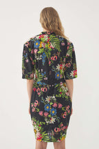 Robe Portefeuille Lisa - Noir