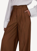 Max Mara - Pantalon Lisetta - Brown - Femme