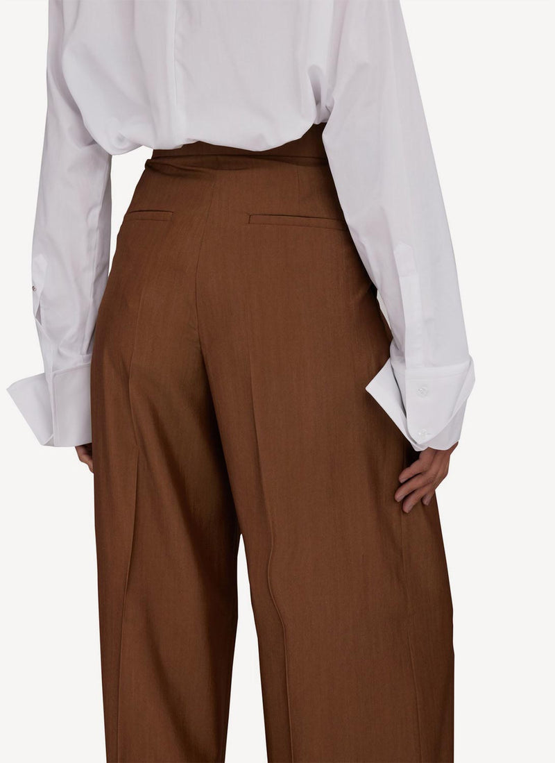 Max Mara - Pantalon Lisetta - Brown - Femme