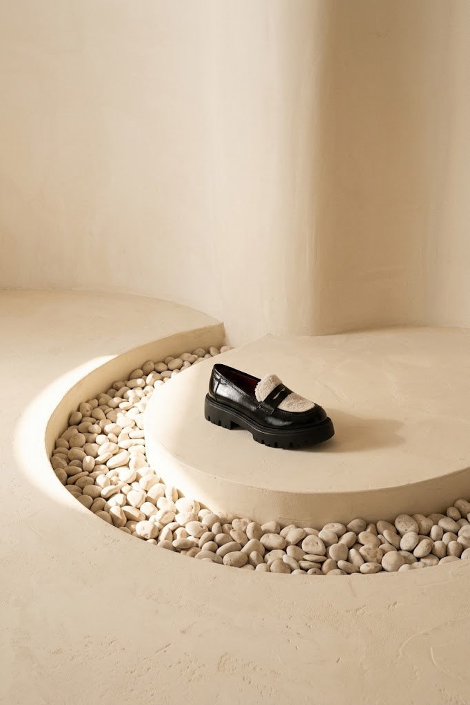 Mocassins Lissy Black And - White