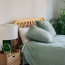 Cama de madera Alba - Acabado pino macizo / roble