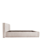 Liberia - Storage Bed - Fabric - Ecru