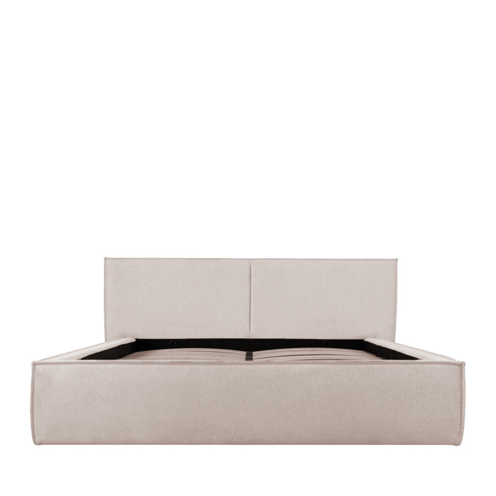 Liberia - Storage Bed - Fabric - Ecru