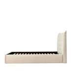 Serenita - Storage Bed - Fabric - Ecru