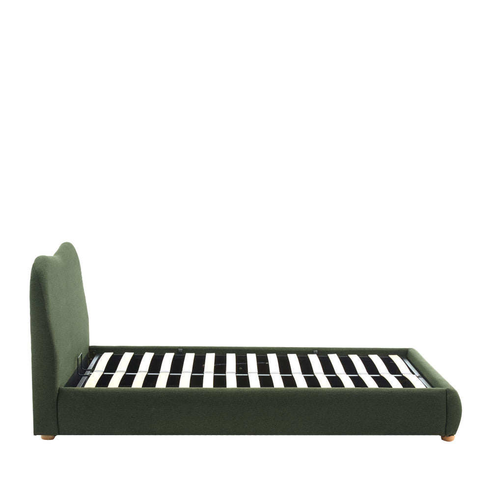 Napo - Ottoman Bed - Fabric - Green