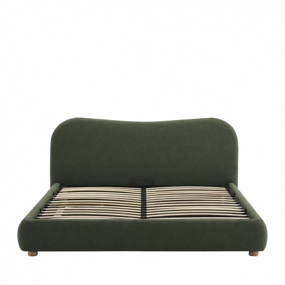 Napo - Ottoman Bed - Fabric - Green