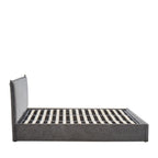 Cama - Storage Bed - Corduroy Velvet - Grey